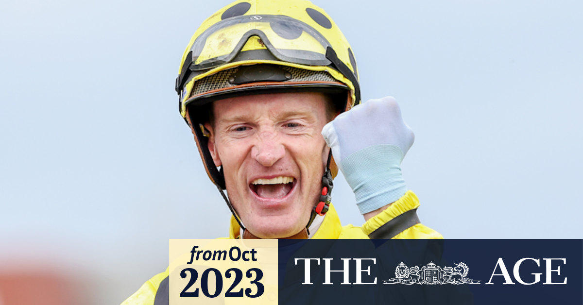Caulfield Cup 2023 Jockey Mark Zahra wins aboard Irish horse Without A